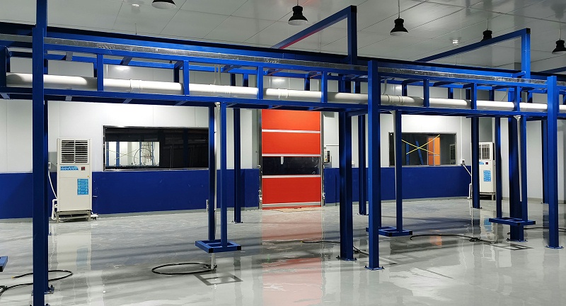 食品廠整體制冷降溫，應(yīng)用蒸發(fā)冷省電空調(diào)-立式軸流機(jī)型