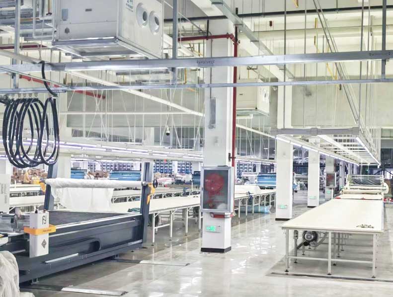 高溫廠房車間降溫，應(yīng)用蒸發(fā)冷省電空調(diào)-臥式射流機(jī)組