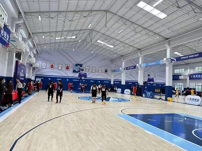 蒸發(fā)冷省電空調-射流式工業(yè)空調柜機，應用于室內籃球館降溫控溫