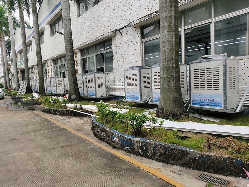 廣東某女子戒毒所生產(chǎn)車(chē)間選擇星科環(huán)?？照{(diào)冷風(fēng)機(jī)