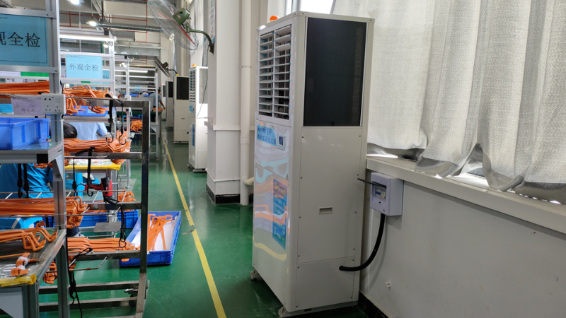 工業省電空調立式軸流機