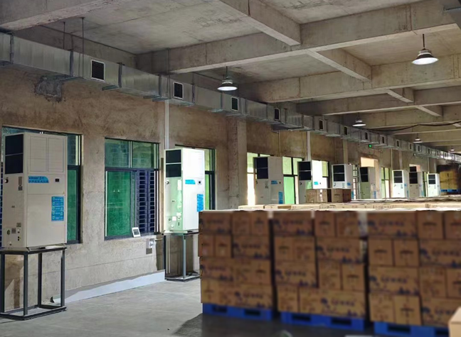 雞蛋倉庫降溫恒溫，安裝蒸發(fā)冷省電空調(diào)-立式軸流機SYL-ZL-25