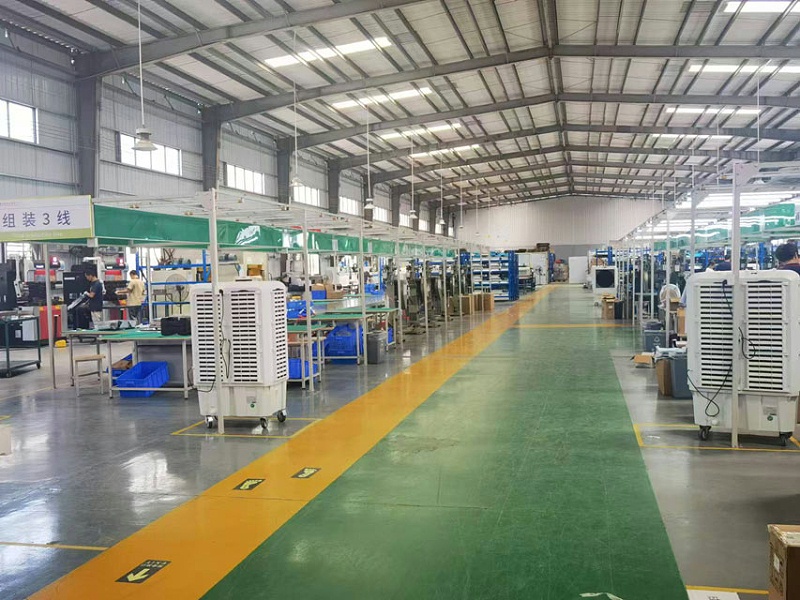 工業(yè)廠房車間降溫通風(fēng)使用冷風(fēng)機(jī)移動款XK-15SY